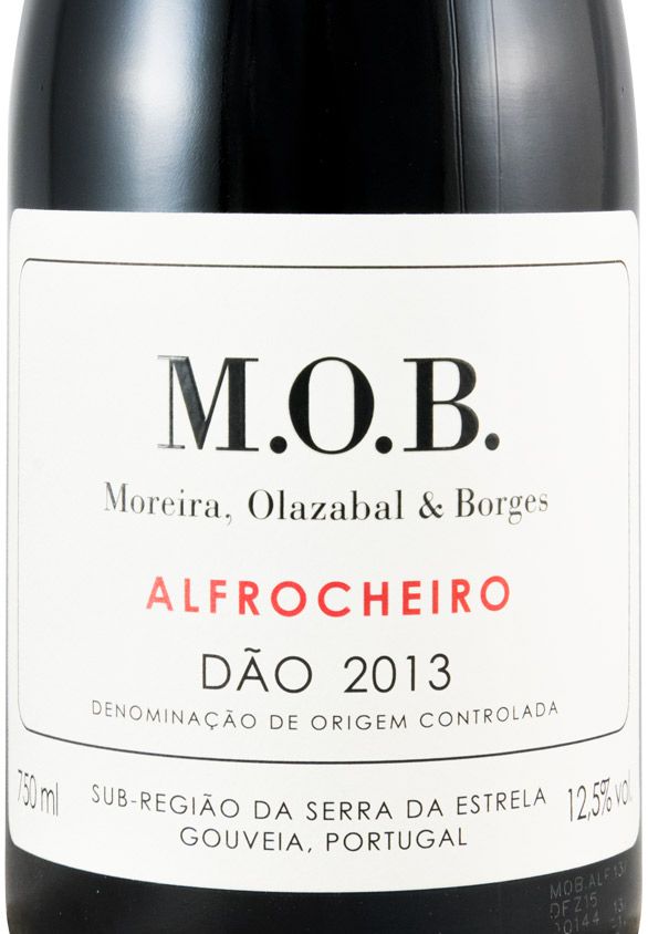 2013 Moreira, Olazabal & Borges MOB Alfrocheiro red