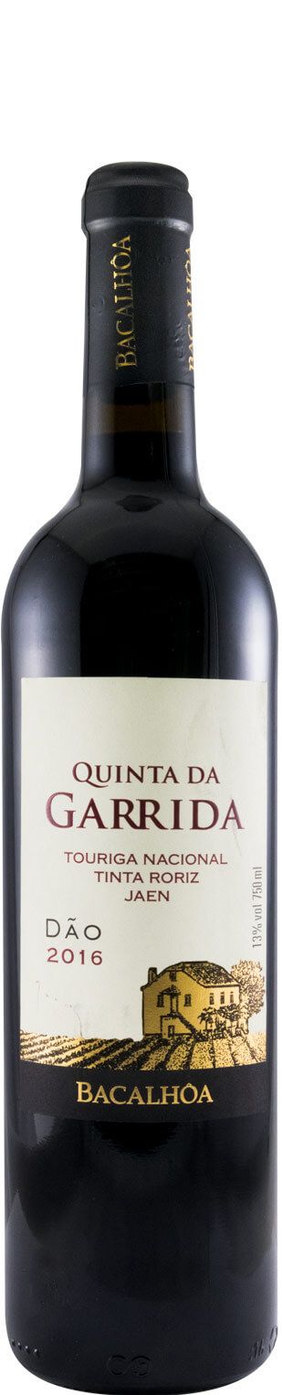 2016 Quinta da Garrida red