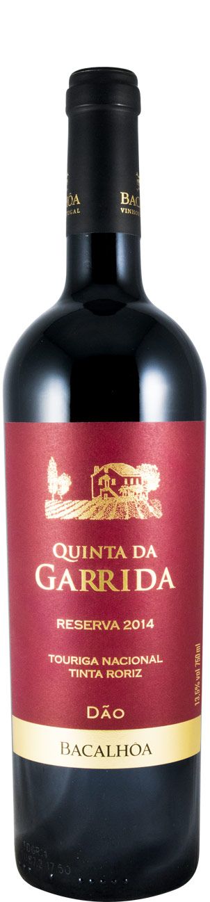 2014 Quinta da Garrida Reserva red