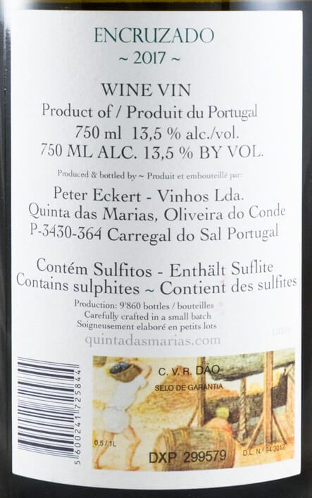 2017 Quinta das Marias Encruzado white