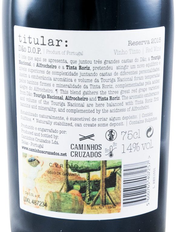 2015 Titular Reserva red
