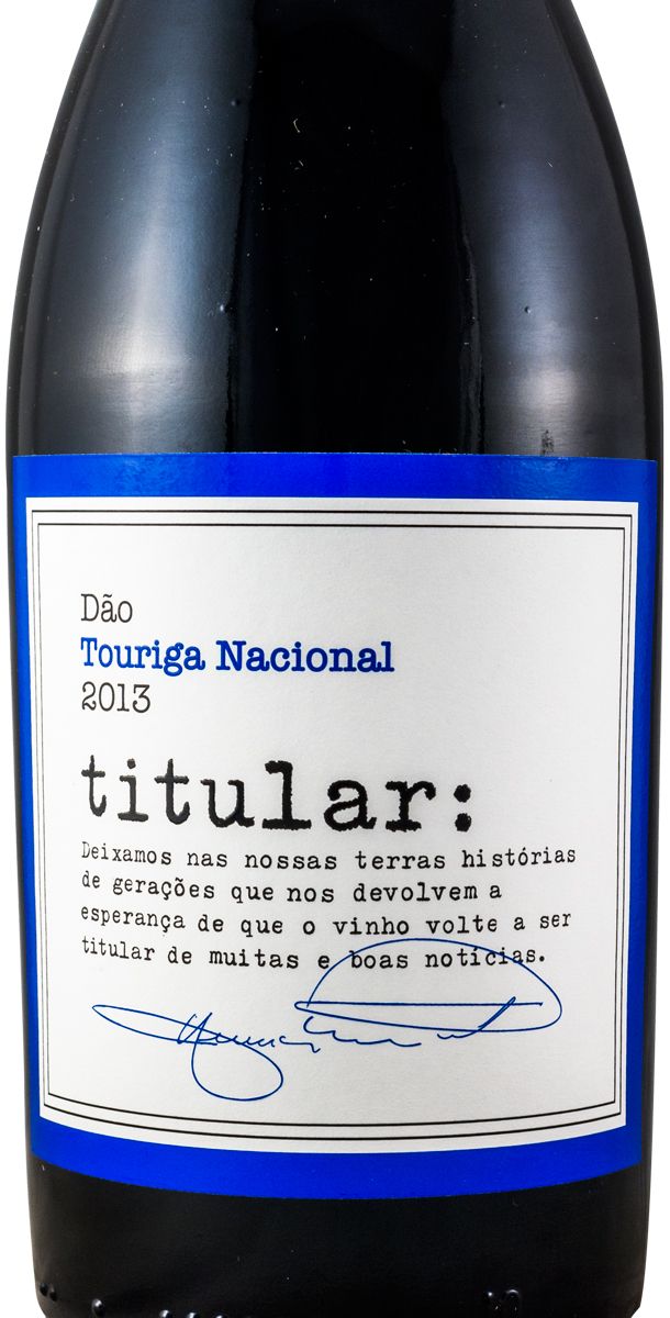 2013 Titular Touriga Nacional red