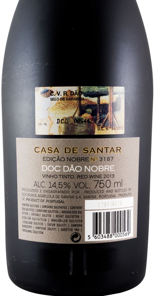 2013 Casa de Santar Nobre tinto
