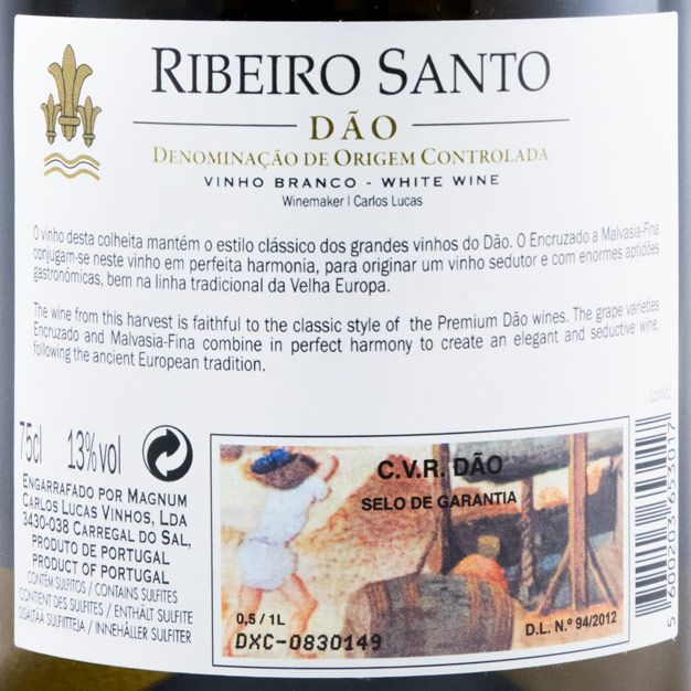 2017 Ribeiro Santo branco