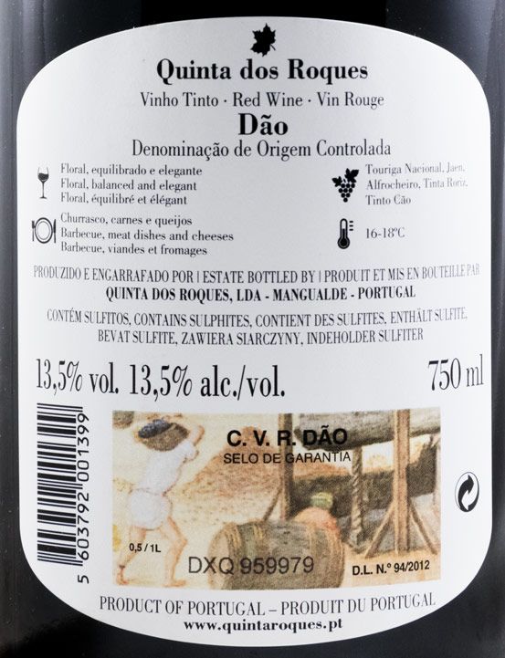 2016 Quinta dos Roques tinto