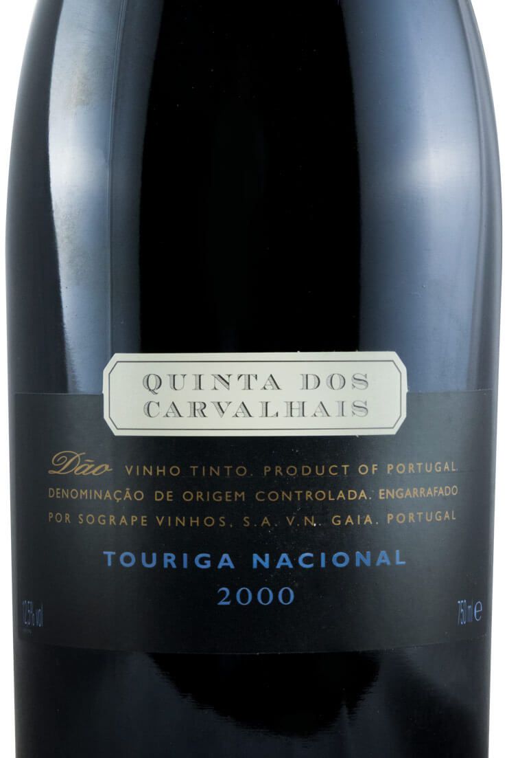 2000 Quinta dos Carvalhais Touriga Nacional tinto