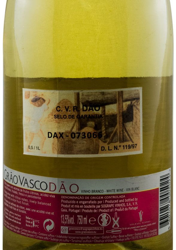 2011 Grão Vasco Encruzado/Bical/Malvasia Fina branco