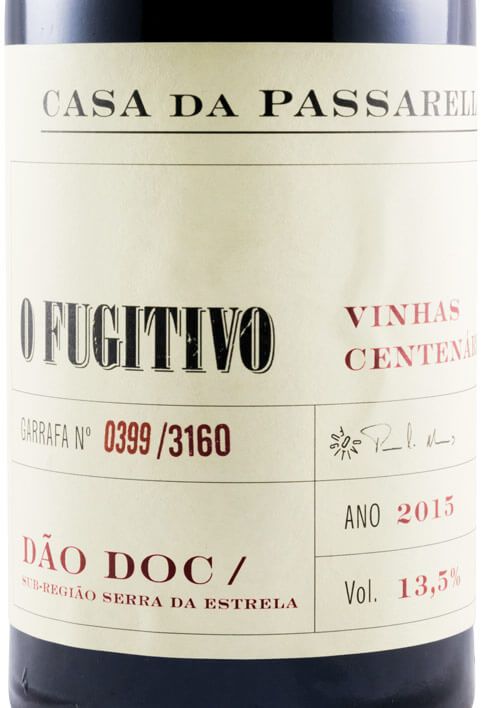 2015 Casa da Passarella O Fugitivo Vinha Centenária tinto