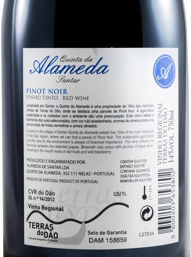 2015 Quinta da Alameda Pinot Noir red