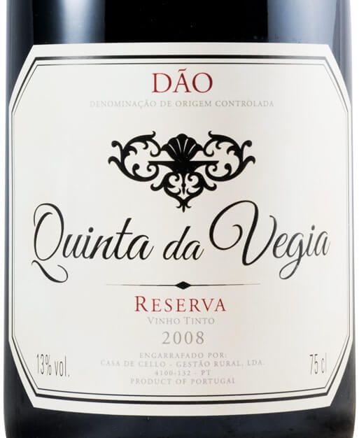 2008 Quinta da Vegia Reserva red