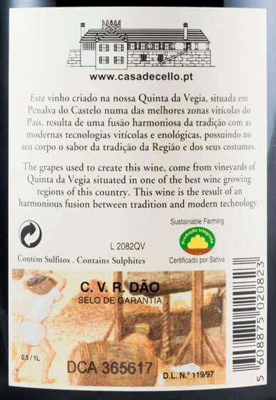 2008 Quinta da Vegia Reserva red