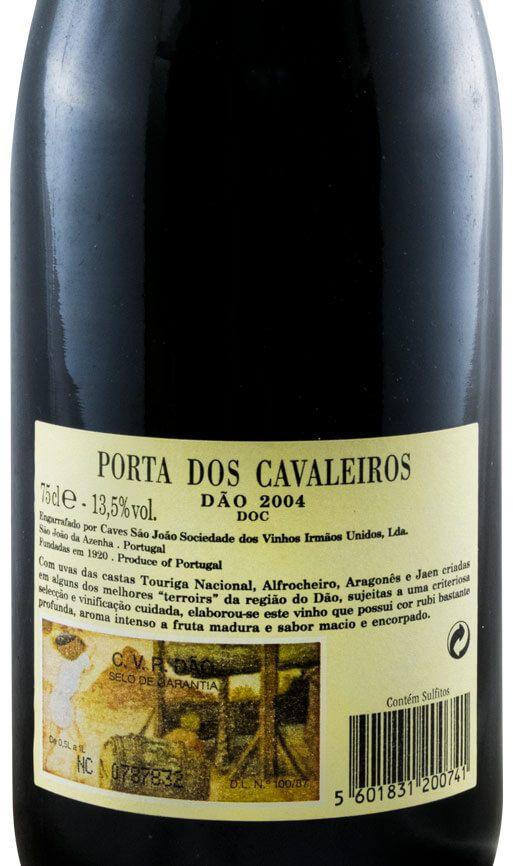 2004 Porta dos Cavaleiros tinto