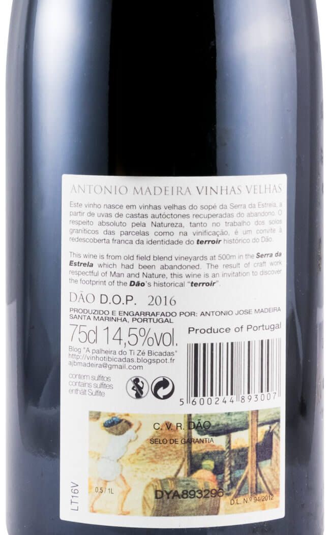 2016 António Madeira Vinhas Velhas tinto
