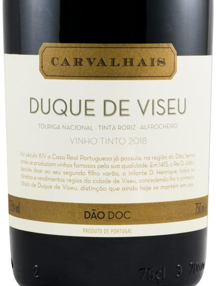 2018 Duque de Viseu tinto