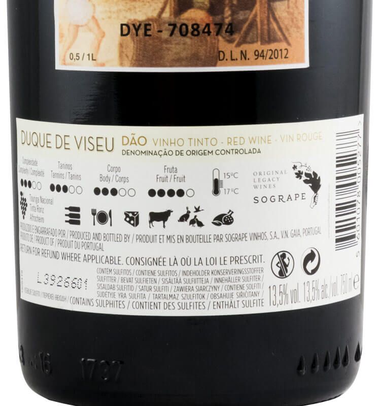 2018 Duque de Viseu tinto