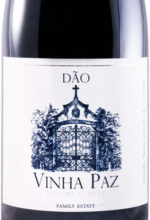 2016 Vinha Paz Reserva red