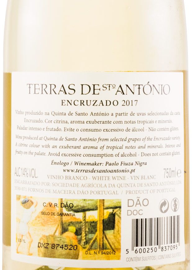 2017 Terras de Santo António Encruzado branco