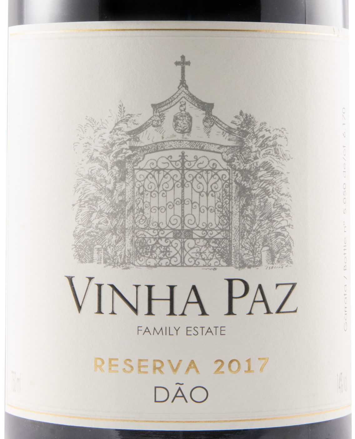 2017 Vinha Paz Reserva red