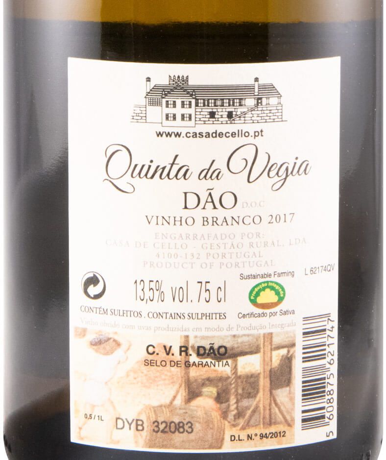 2017 Quinta da Vegia Vinha de Santa Ana white