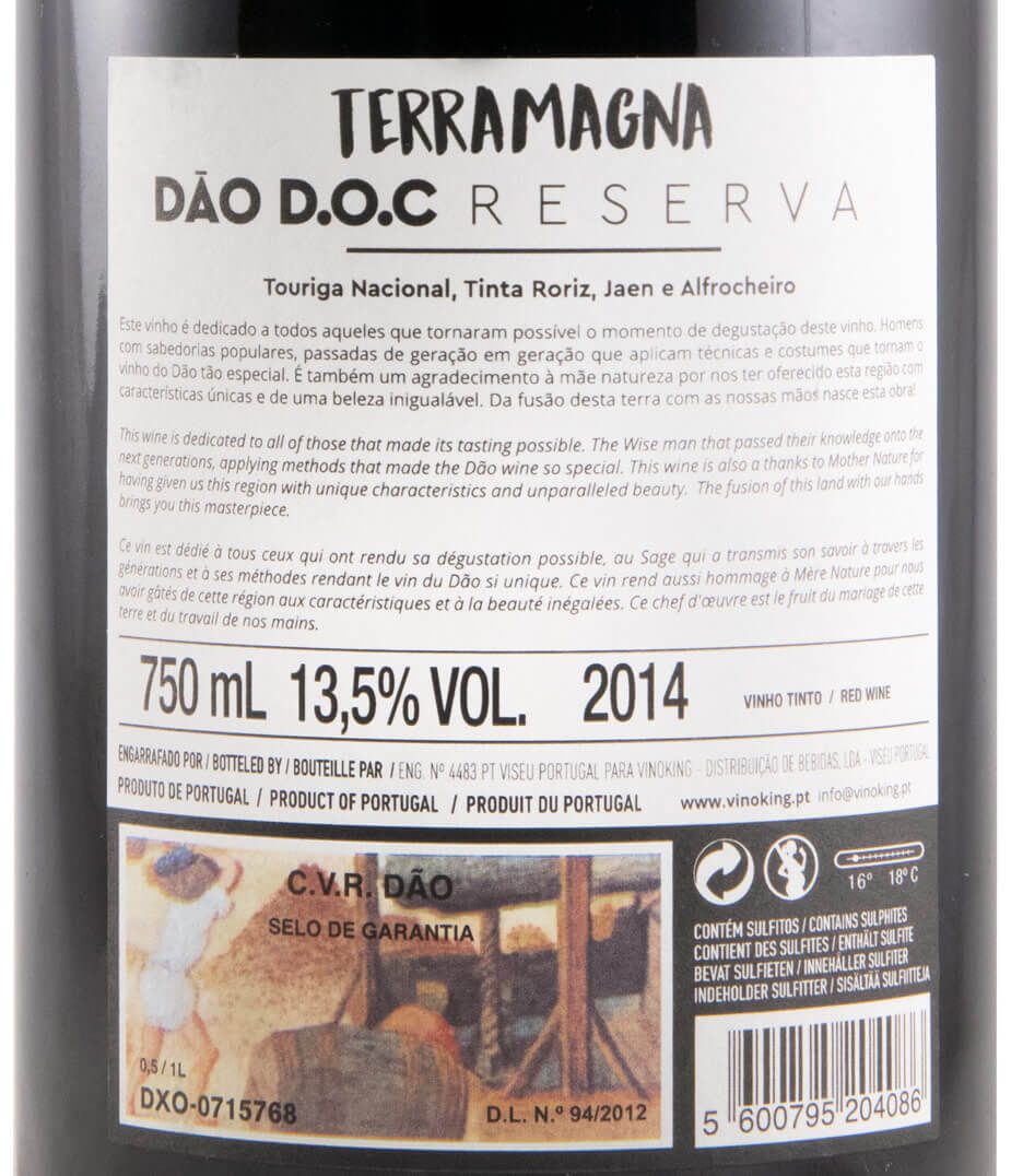 2014 Terra Magna Reserva red