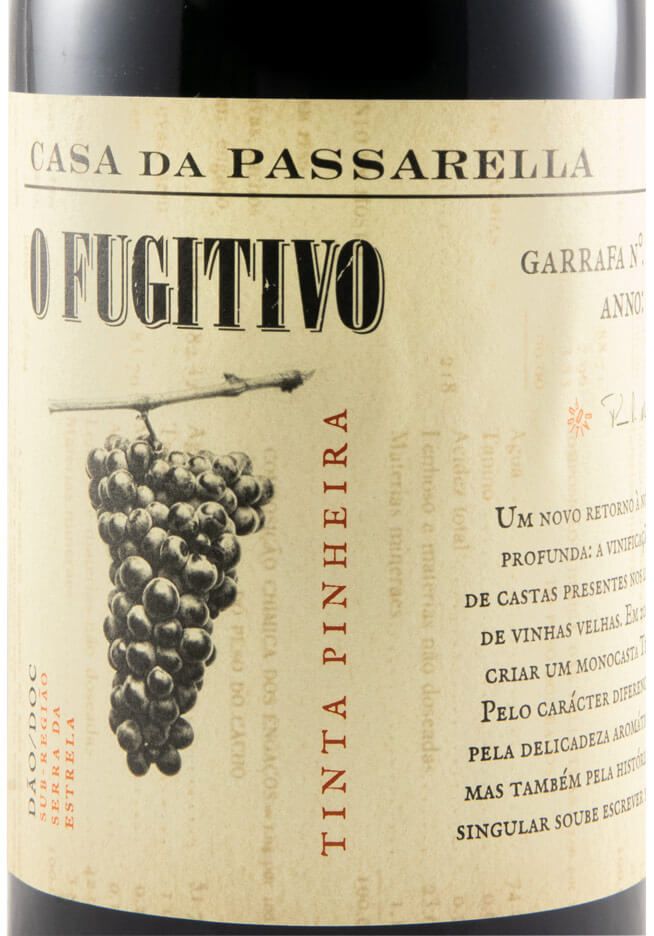 2017 Casa da Passarella O Fugitivo Tinta Pinheira tinto