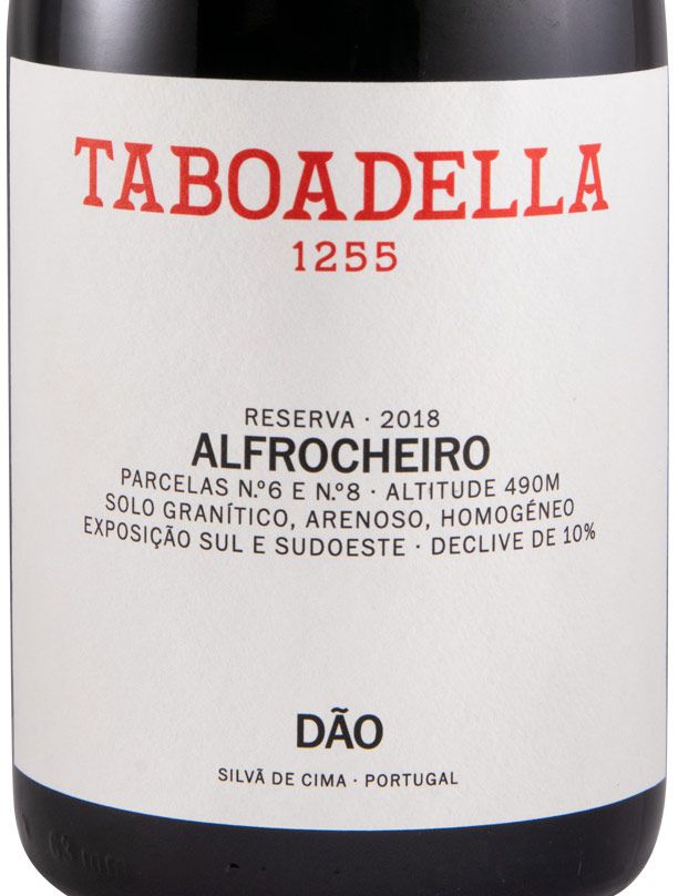 2018 Taboadella Alfrocheiro Reserva tinto
