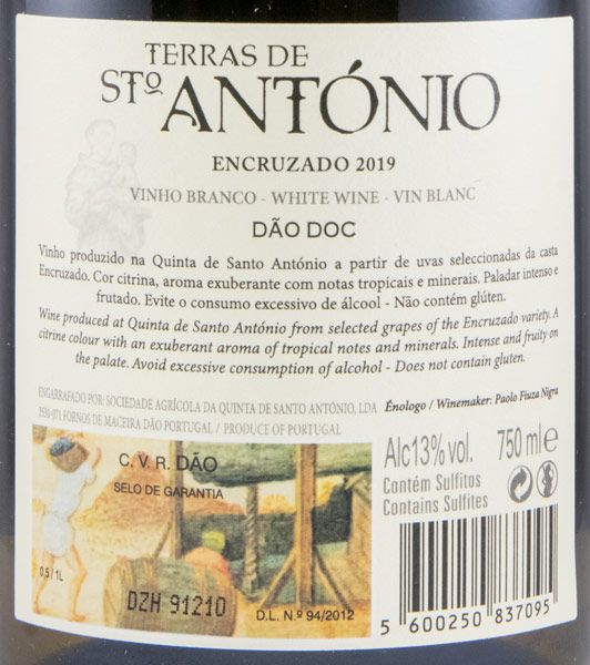 2019 Terras de Santo António Encruzado branco