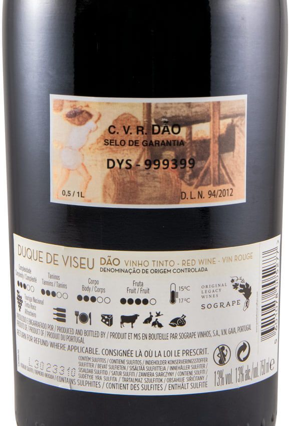 2019 Duque de Viseu red