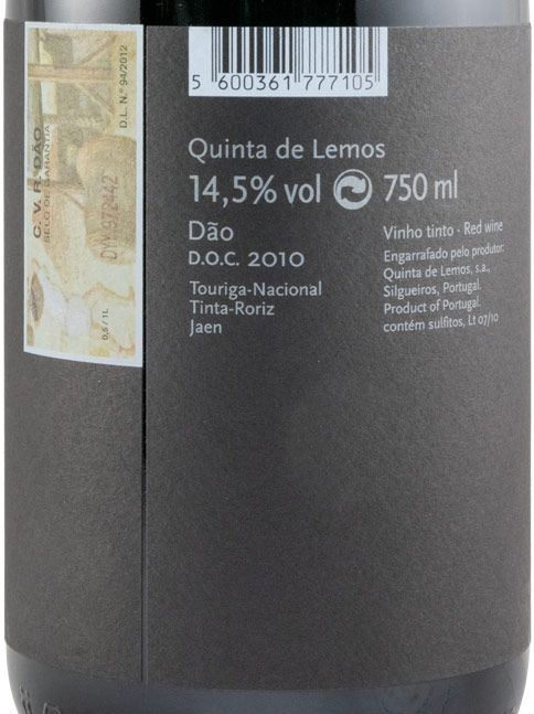 2010 Quinta de Lemos Dona Louise tinto