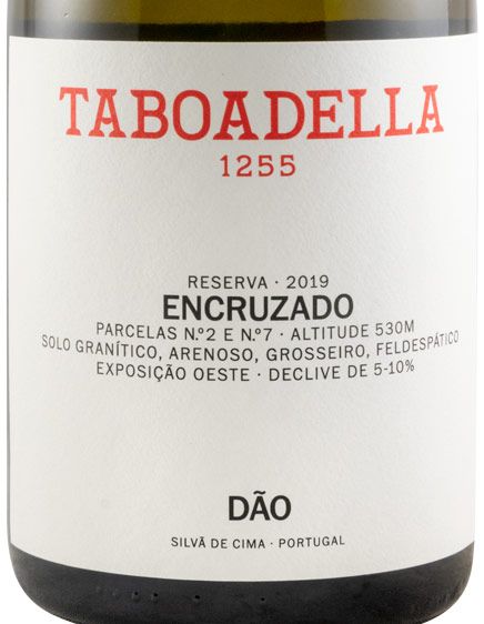 2019 Taboadella Encruzado Reserva branco
