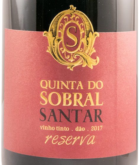 2017 Quinta do Sobral Reserva red