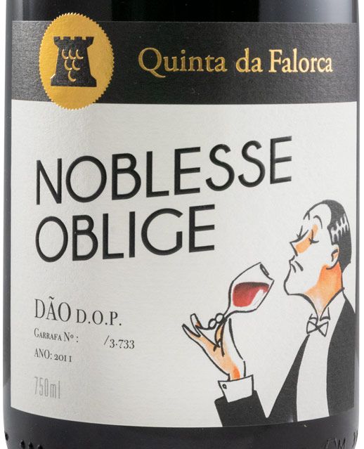 2011 Quinta da Falorca Noblesse Oblige tinto