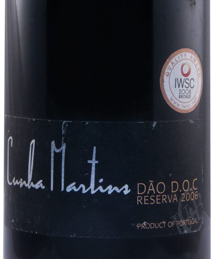2006 Cunha Martins Reserva tinto