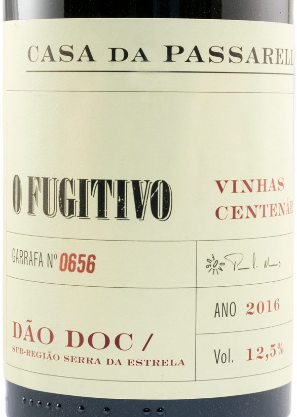 2016 Casa da Passarella O Fugitivo Vinha Centenária tinto
