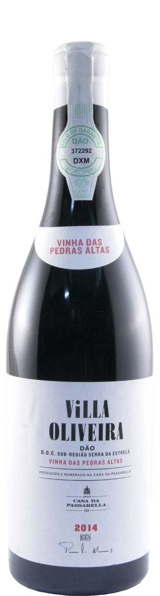 2014 Casa da Passarella Villa Oliveira Vinha das Pedras Altas red
