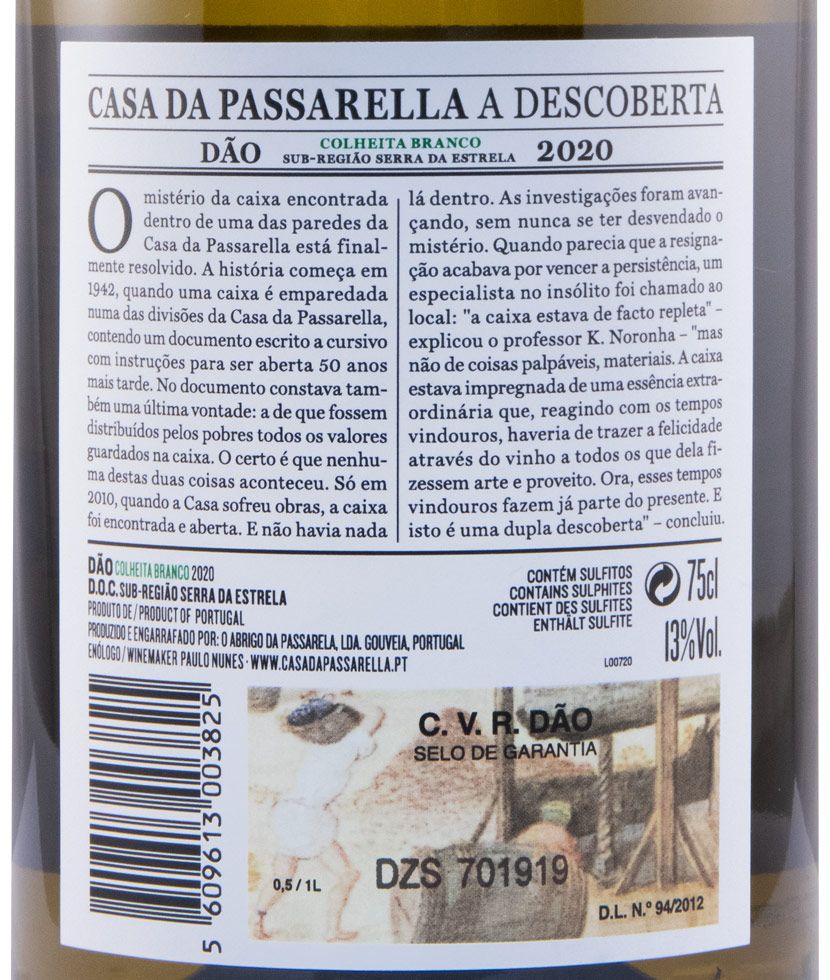 2020 Casa da Passarella A Descoberta branco