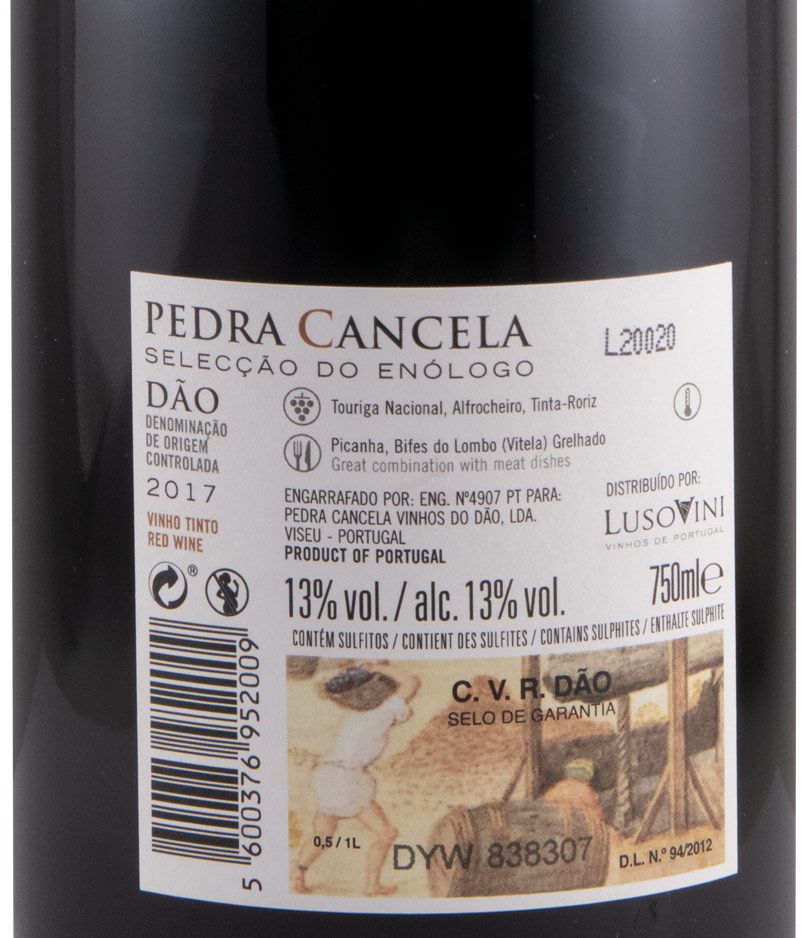 2017 Pedra Cancela Selecção do Enólogo red
