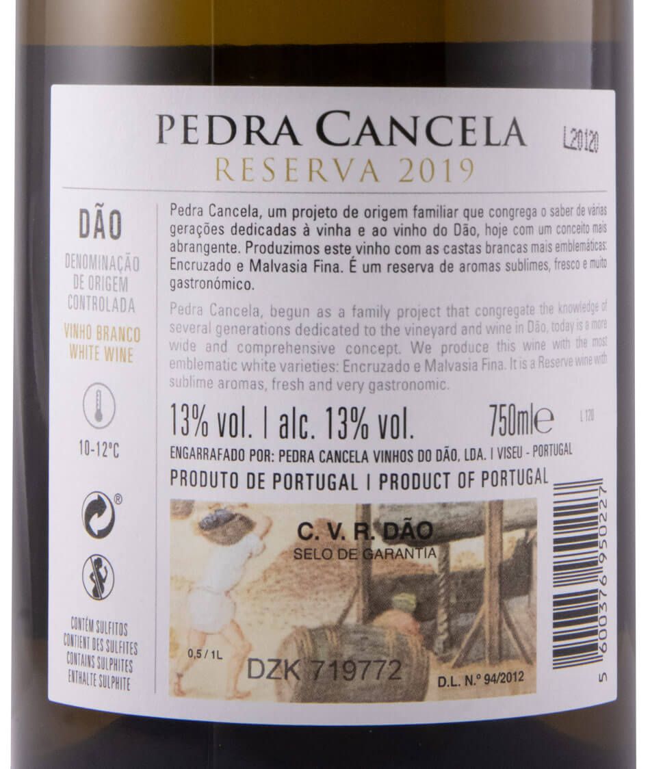 2019 Pedra Cancela Reserva branco