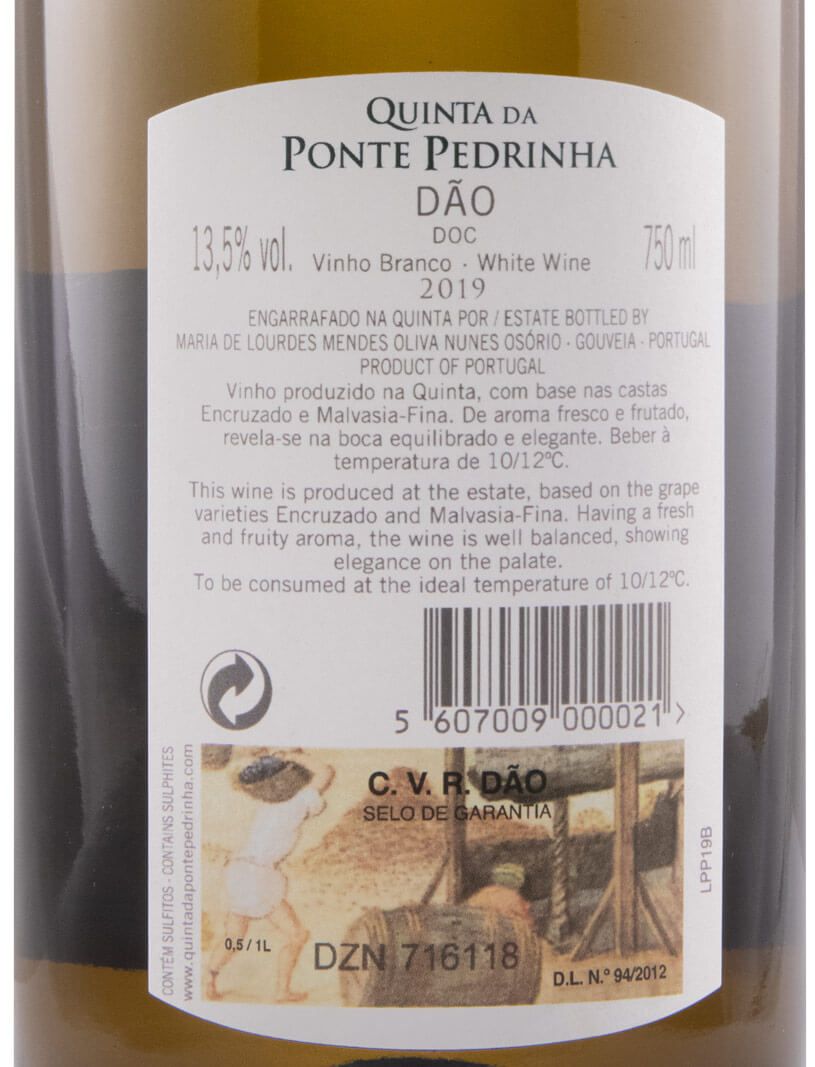 2019 Quinta da Ponte Pedrinha white