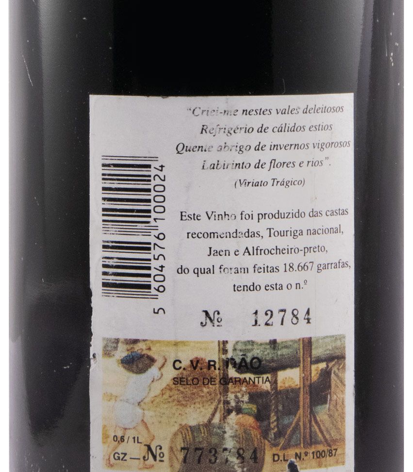 1992 Senhor das Almas Garrafeira tinto