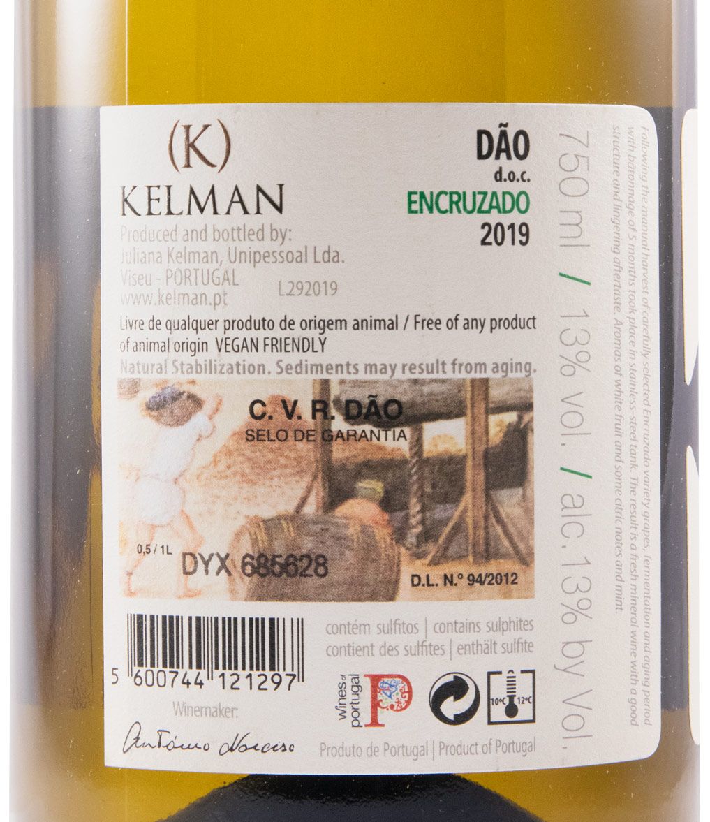 2019 Kelman Encruzado branco