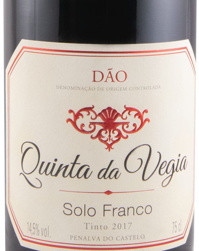 2017 Quinta da Vegia Solo Franco tinto