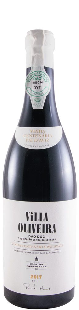 2017 Casa da Passarella Villa Oliveira Vinha Centenária Pai d'Aviz tinto