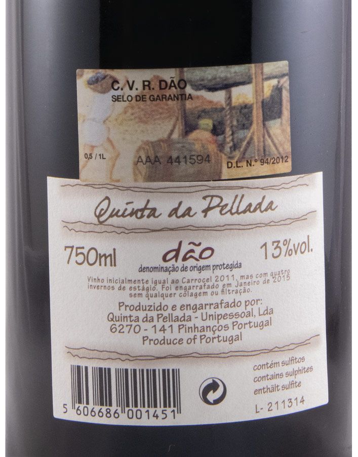 2018 Quinta da Pellada Carrocel red