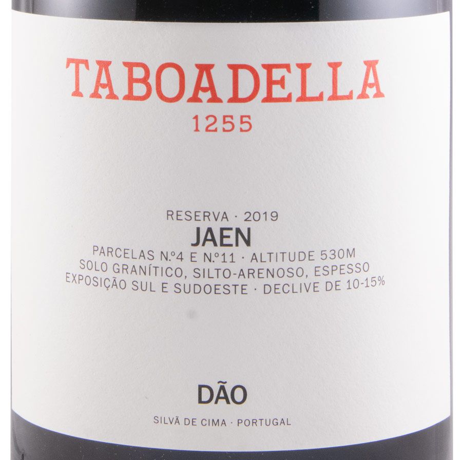2019 Taboadella Jaen Reserva tinto 1,5L