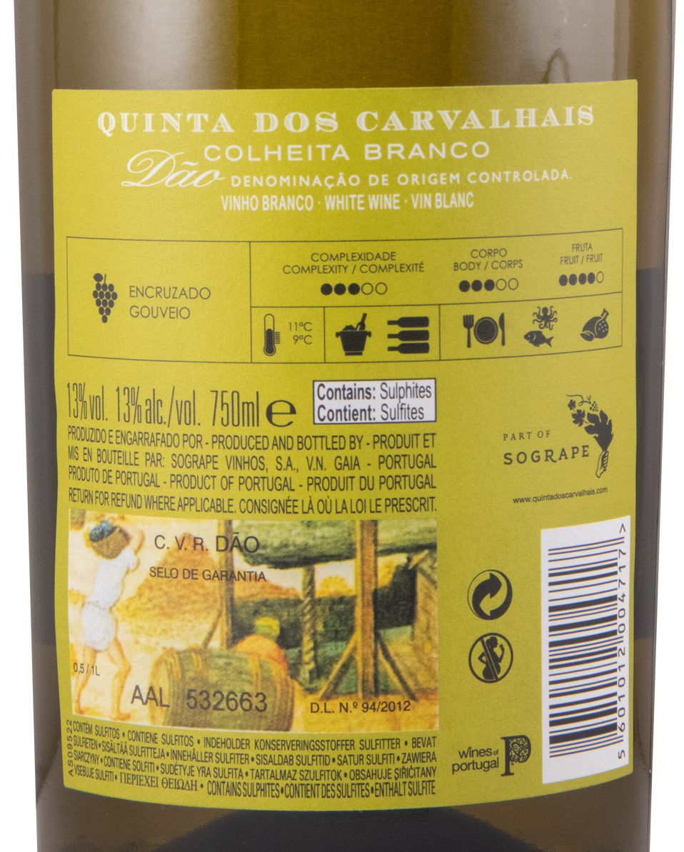 2021 Quinta dos Carvalhais Colheita branco