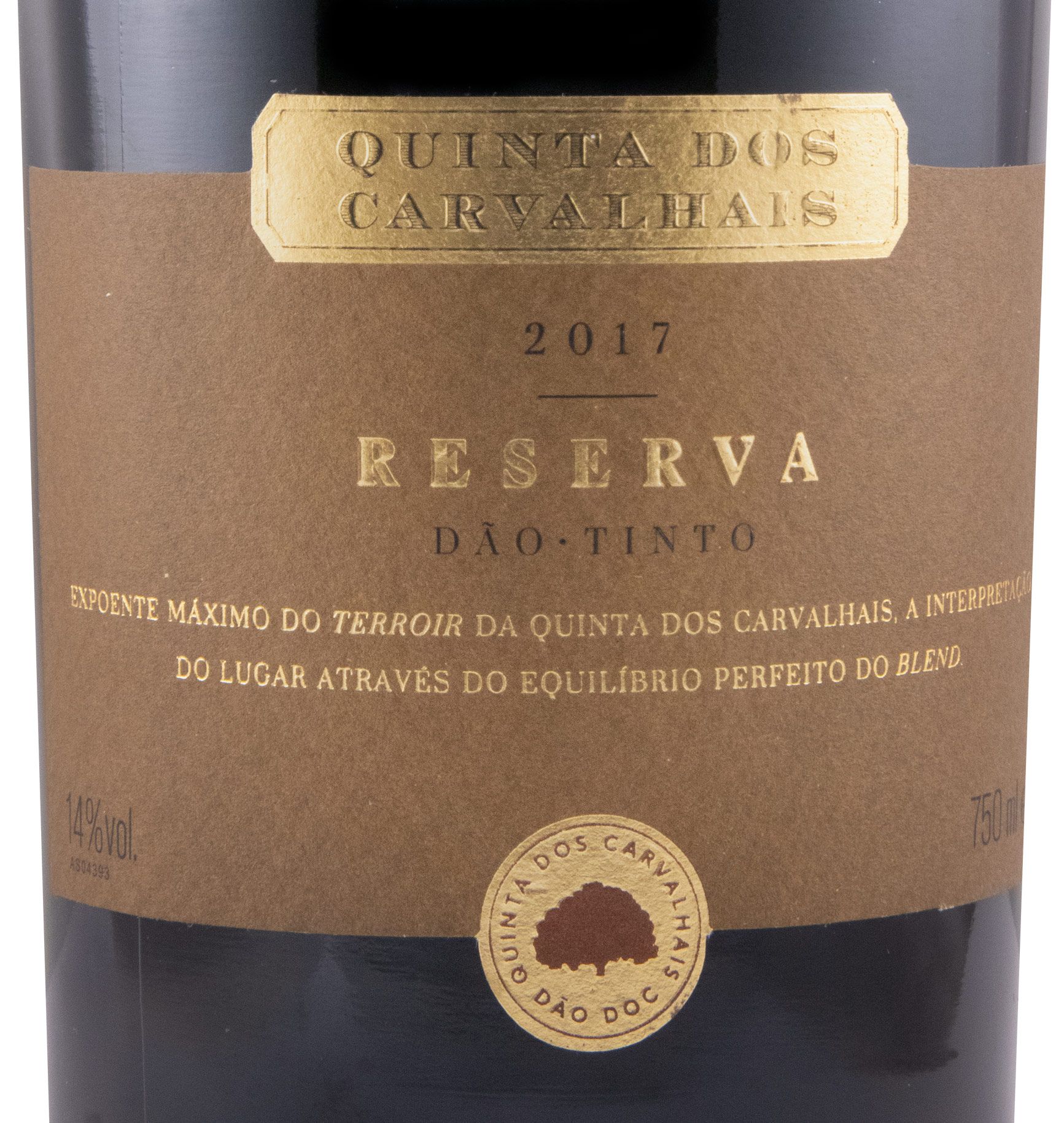2017 Quinta dos Carvalhais Reserva tinto