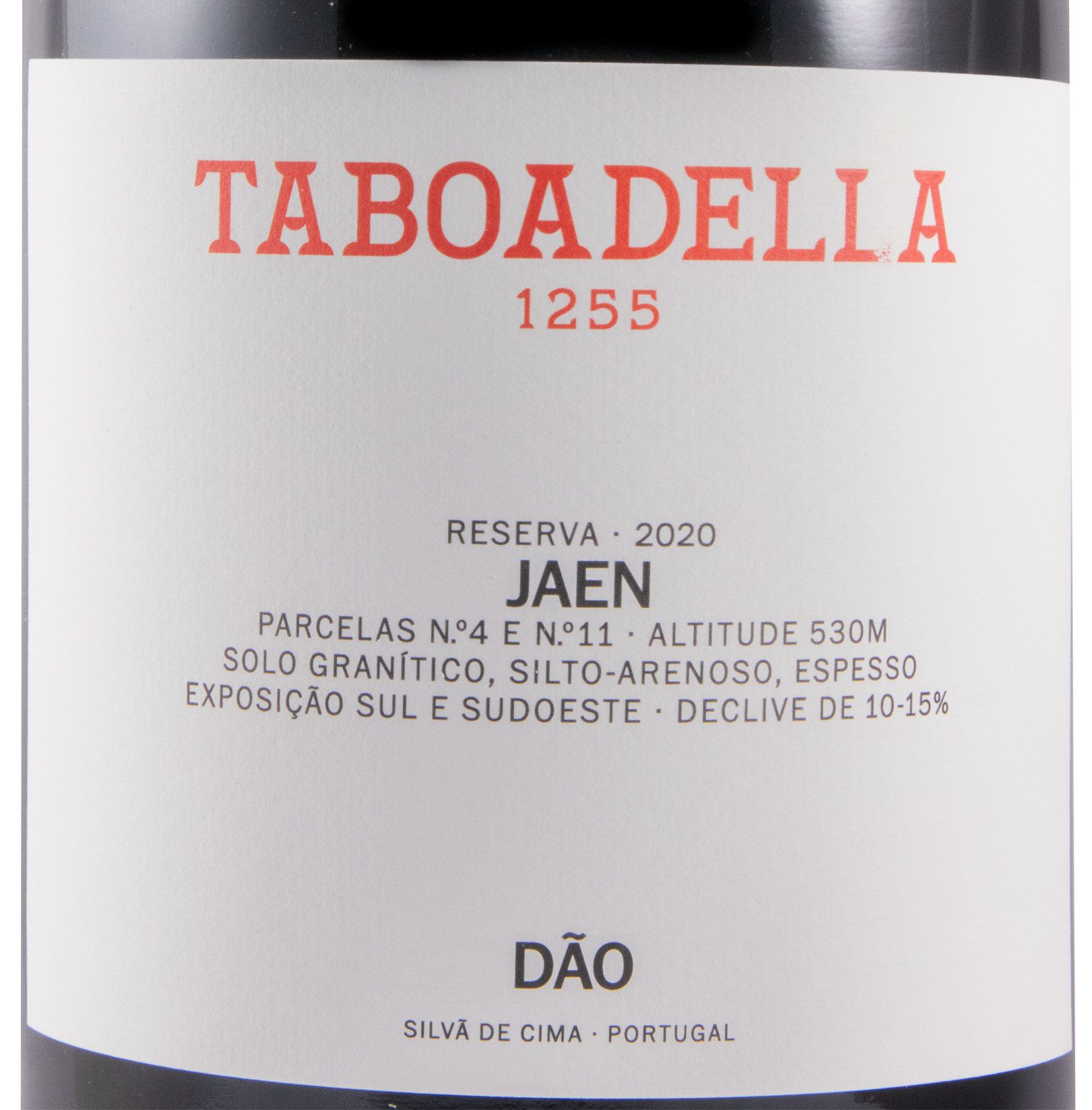 2020 Taboadella Jaen Reserva red 1.5L