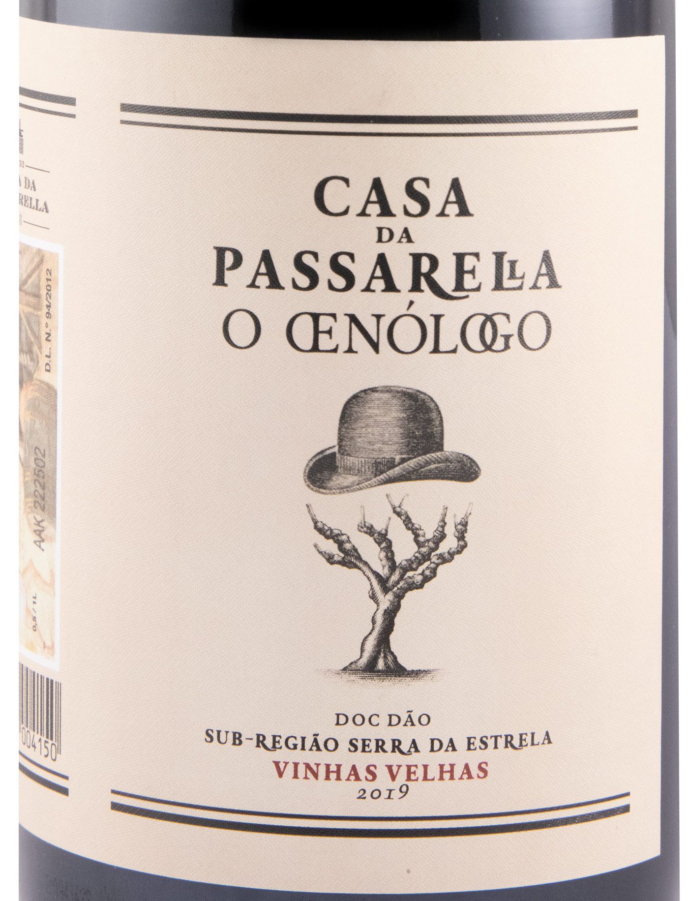 2019 Casa da Passarella O Oenólogo Vinhas Velhas red