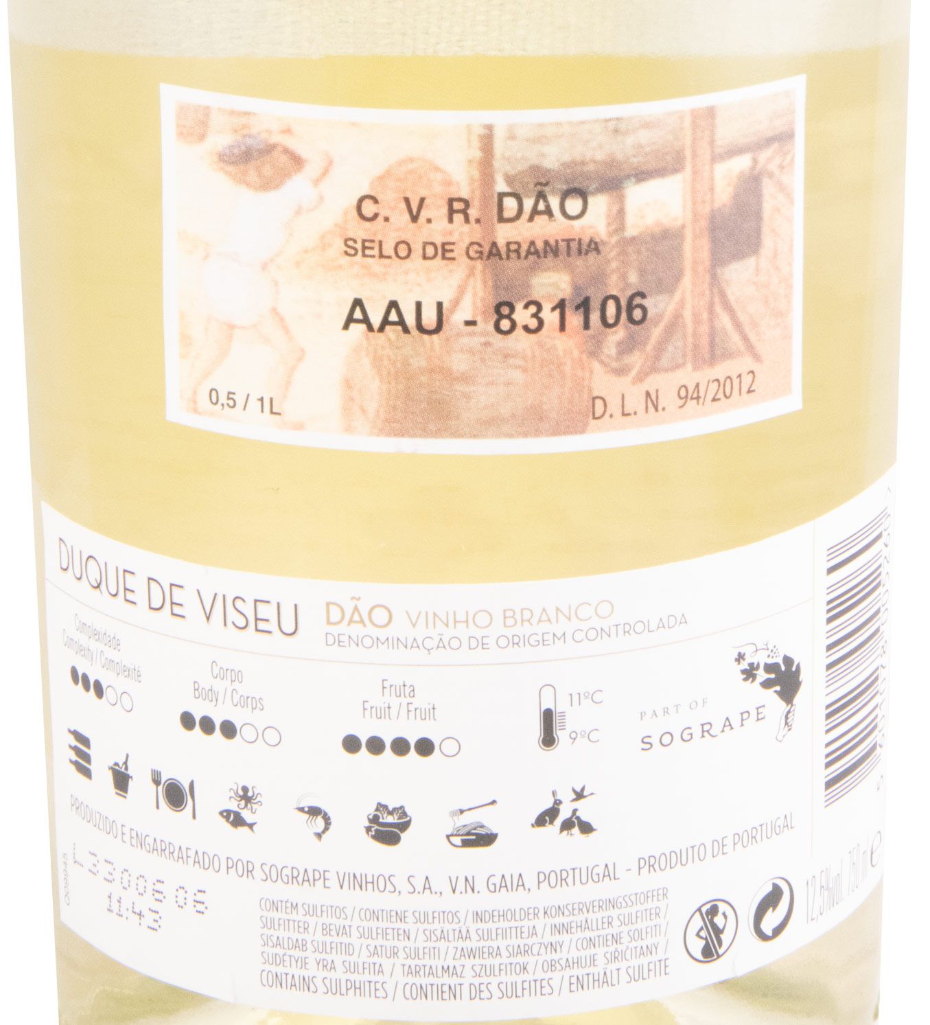 2022 Quinta dos Carvalhais Duque de Viseu white